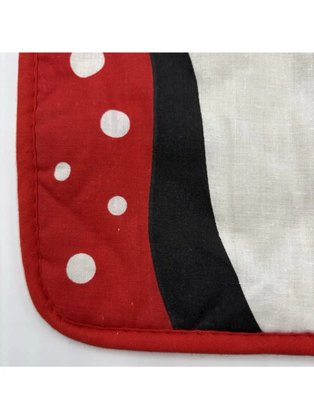 Winter Penguin Pot Holder Square Red White Black Christmas Holiday Decor Hanging